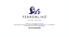 Desktop Screenshot of ferroblind.com